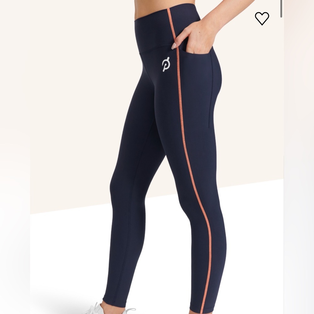 Peloton Cadent Pocket Pop Stitch High Rise Legging NEW